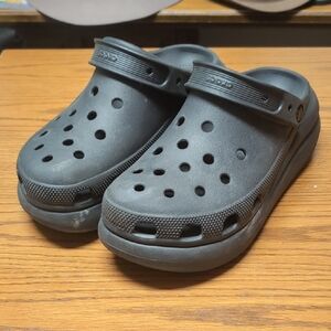 Crocs Black Platform